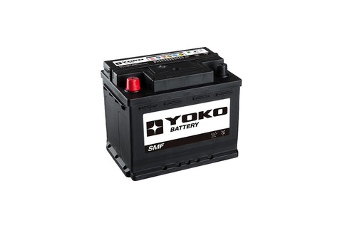 Batería Yoko 55565 55 Ah 480 CCA · Positivo izquierda