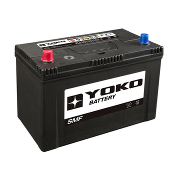 Batería Yoko 115D31R 100 Ah 800 CCA · Positivo izquierda