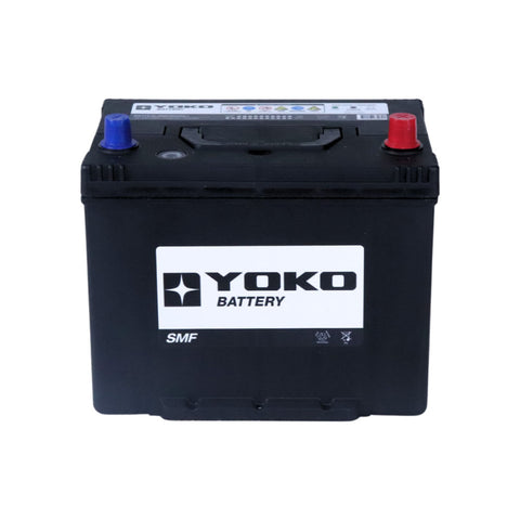 Batería Yoko NX110-5L / 80D26L 70 Ah 600 CCA · Positivo derecha