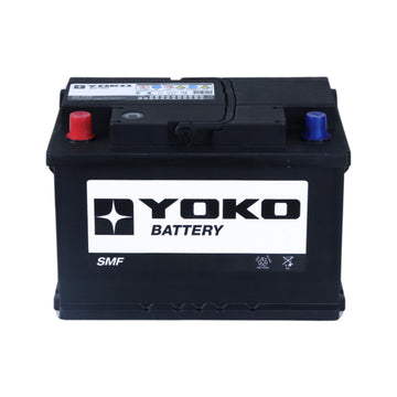Batería Yoko 57219 72 Ah 610 CCA · Positivo izquierda