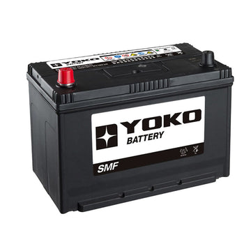 Batería Yoko N70Z / 75D31R 75 Ah 630 CCA · Positivo izquierda