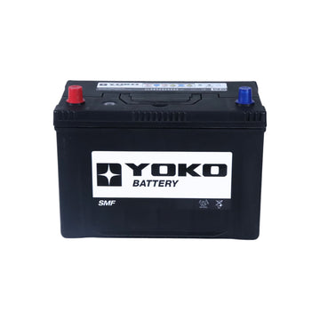 Batería Yoko NX120-7 80 Ah 670 CCA · Positivo izquierda