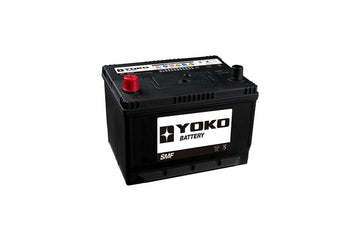 Batería Yoko 58-560 60 Ah 550 CCA · Positivo izquierda