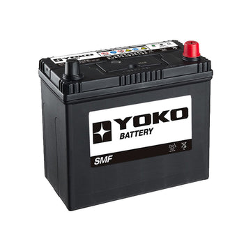 Batería Yoko N40L 40 Ah 360 CCA · Positivo derecha