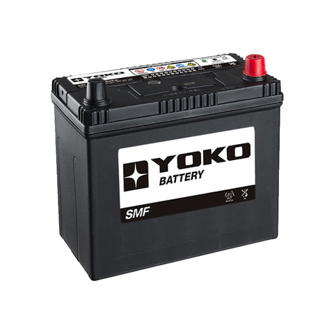 Batería Yoko N40L 40 Ah 360 CCA · Positivo derecha