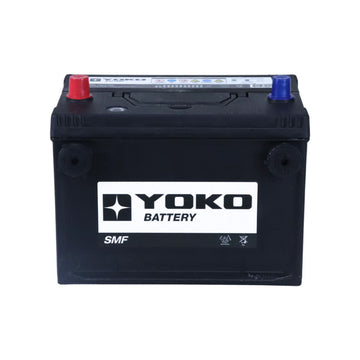 Batería Yoko 78DT-760 75 Ah 750 CCA · Positivo izquierda