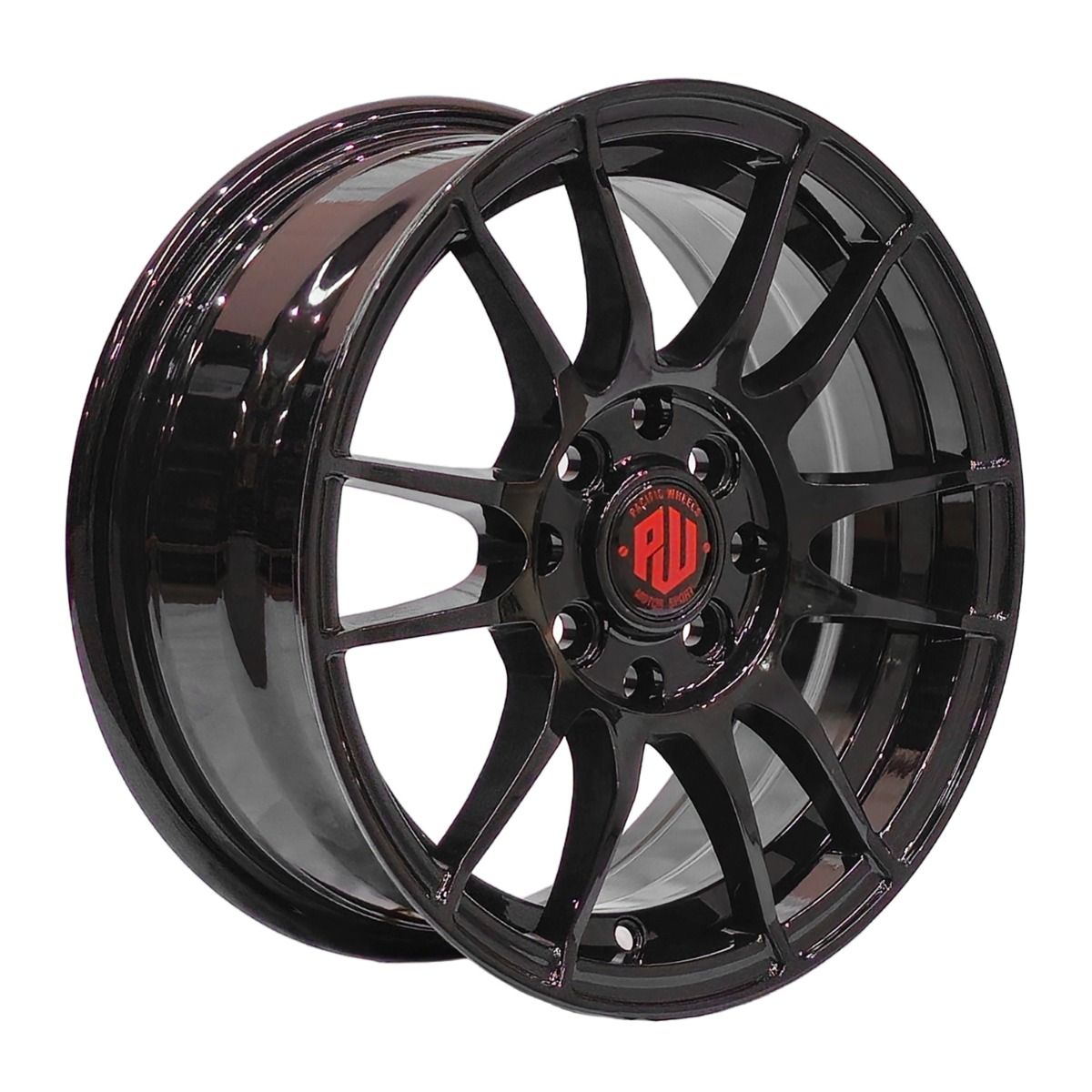 PW Motor Sport Ultraliggera negra · vista lateral