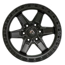 Juego de 4 llantas KICKER6 18x9 · 6X130 · ET -5 · Negro mate
