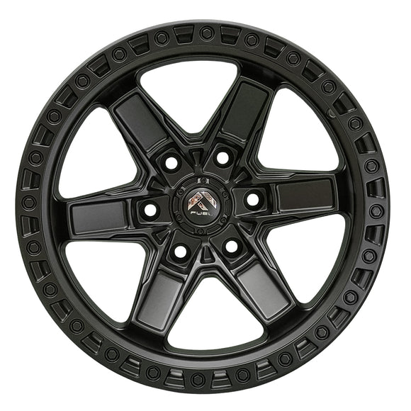 Juego de 4 llantas KICKER6 18x9 · 6X130 · ET -5 · Negro mate