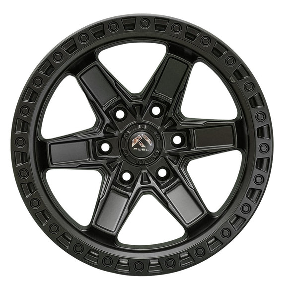 Juego de 4 llantas KICKER6 18x9 · 6X130 · ET -12 · Negro mate