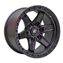Juego de 4 llantas KICKER6 18x9 · 6X130 · ET -12 · Negro mate