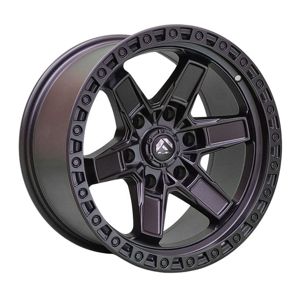 Juego de 4 llantas KICKER6 18x9 · 6X130 · ET -12 · Negro mate