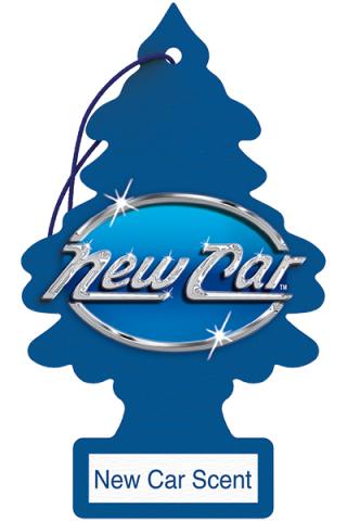 Aromatizante Little Trees New Car Scent, pack de 5