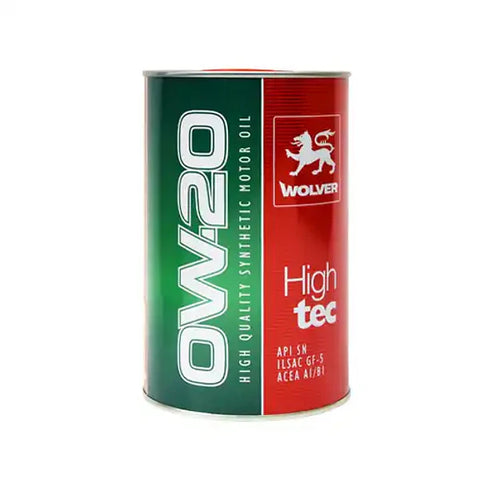 Aceite Wolver Hightec
0W-20 1 L