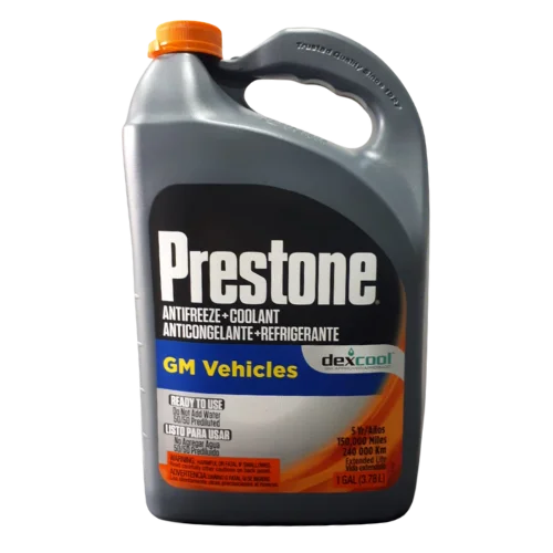 Refrigerante Prestone Dex-Cool 50/50 naranjo 3,78 L