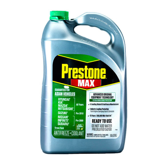 Refrigerante Prestone Asian Green 50/50 verde 3,78 L