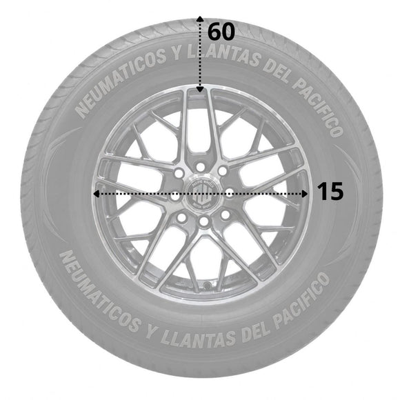 Roadx RXMOTION H12 225/60R15 96V · imagen del modelo; llanta no incluida
