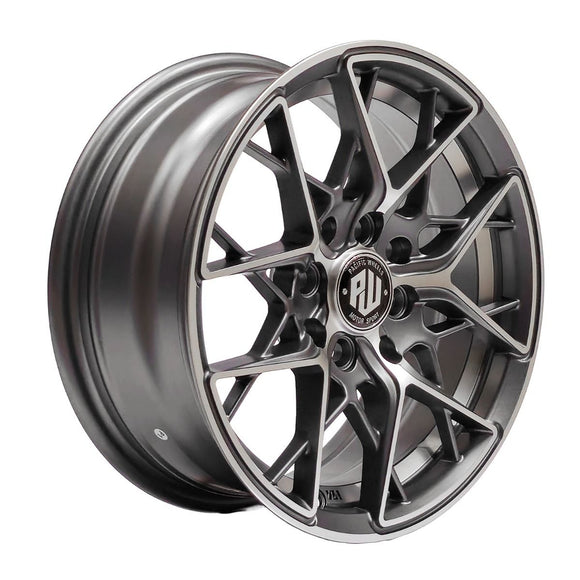 Juego de 4 llantas MIGLIA 14x6 · 4X100/4X114 · MGM-UC-M
