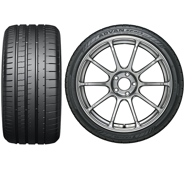 Yokohama Advan Sport V107 · fotografía del modelo; llanta no incluida