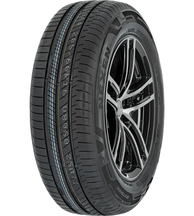 Neumático Nexen N’blue S 175/60R15 81V. Imagen referencial; llanta no incluida.