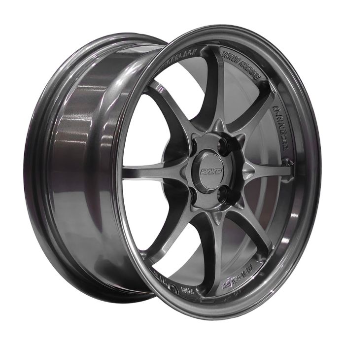 Juego de 4 llantas Ozalleggerita 15x7 · 4x100 · ET 35 · Gris grafito