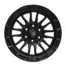 Juego de 4 llantas RIVAL 17x8.5 · 6X139 · ET 20 · Negro mate