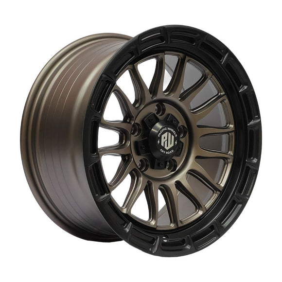 Juego de 4 llantas RIVAL 17x8.5 · 5X130 · MBrnz-LMB