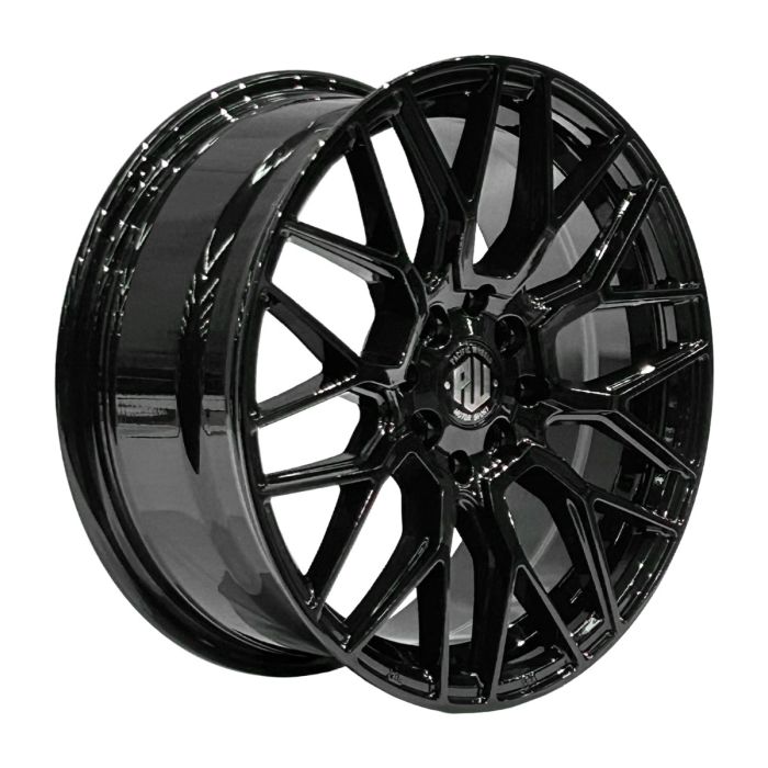 Juego de 4 llantas Storm 16x7 · 4x100/4x114 · ET 40 · Negro