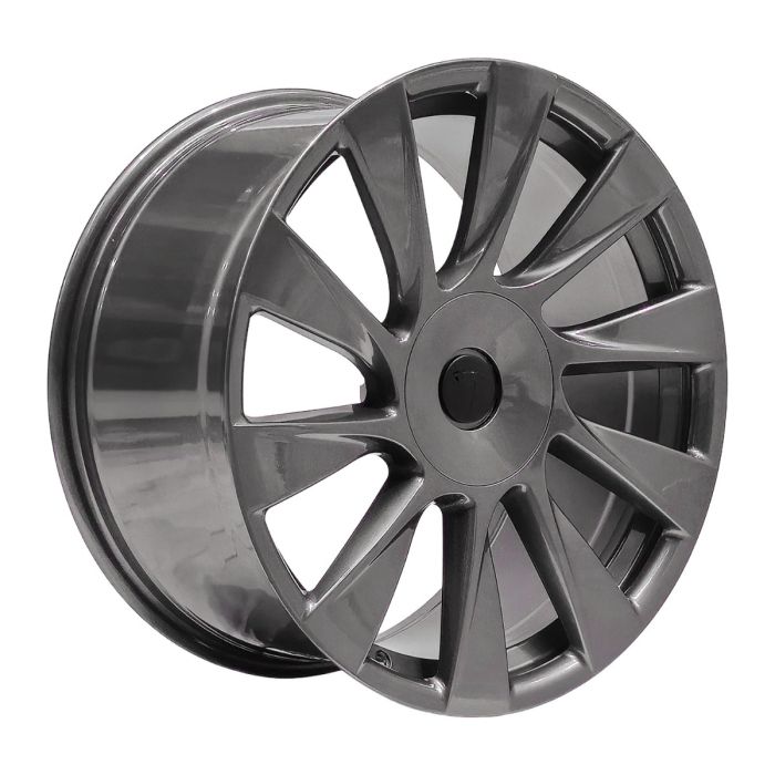 Juego de 4 llantas Tesla 19x9.5 · 5x114 · ET 38 · Gris grafito