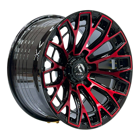 Juego de 4 llantas TRAX 17x9 · 6X139 · ET 0 · BM-FRed