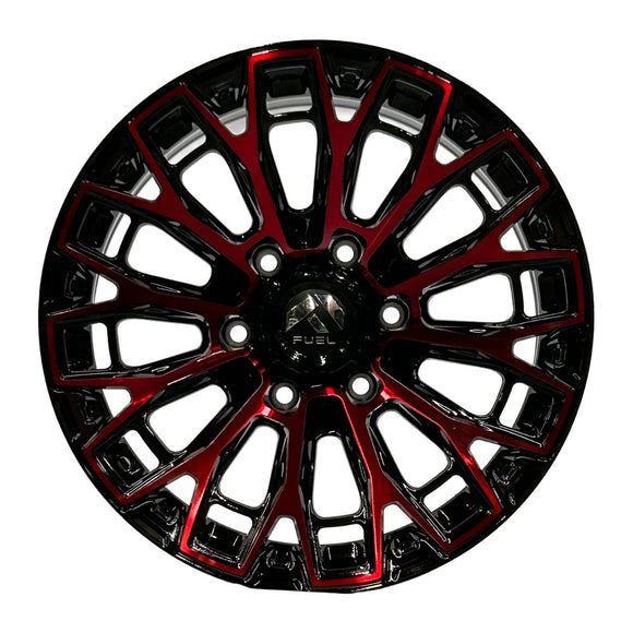 Juego de 4 llantas TRAX 17x9 · 6X139 · ET 0 · BM-FRed