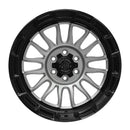 Llanta RIVAL 17x8.5, Plateado con borde negro, vista 2