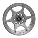 Llanta MILANO 15x8, Plateado, vista 2