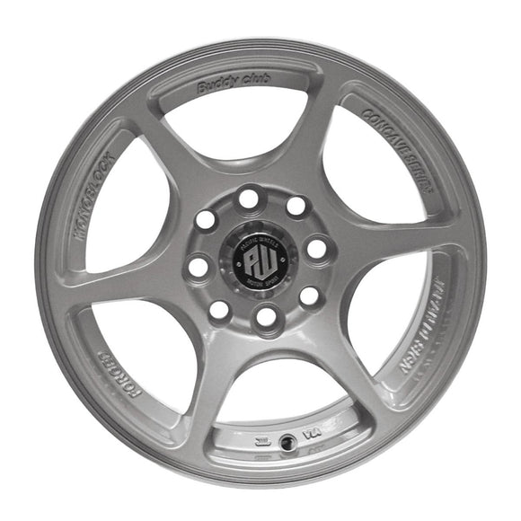 Llanta MILANO 15x8, Plateado, vista 2