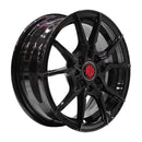 Llanta VENENO 14x5.5, Negro, vista 1