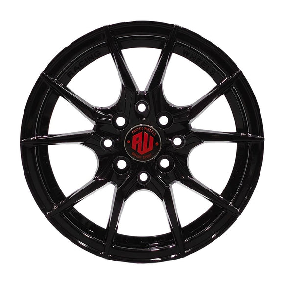 Llanta VENENO 14x5.5, Negro, vista 2