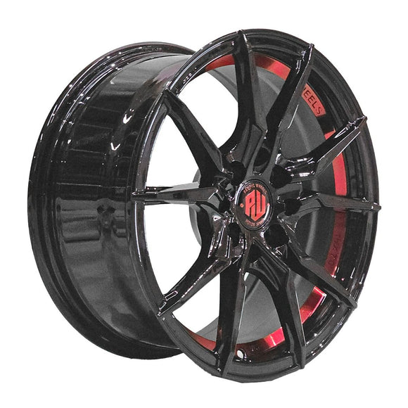 Juego de 4 llantas VENENO 15x7 · 4X100/4X114 · B-UC-RED