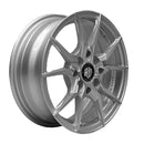 Llanta VENENO 14x5.5, Plateado mecanizado, vista 2