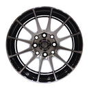 Llanta VILLENEUVE 14x6, Negro mecanizado, vista 2