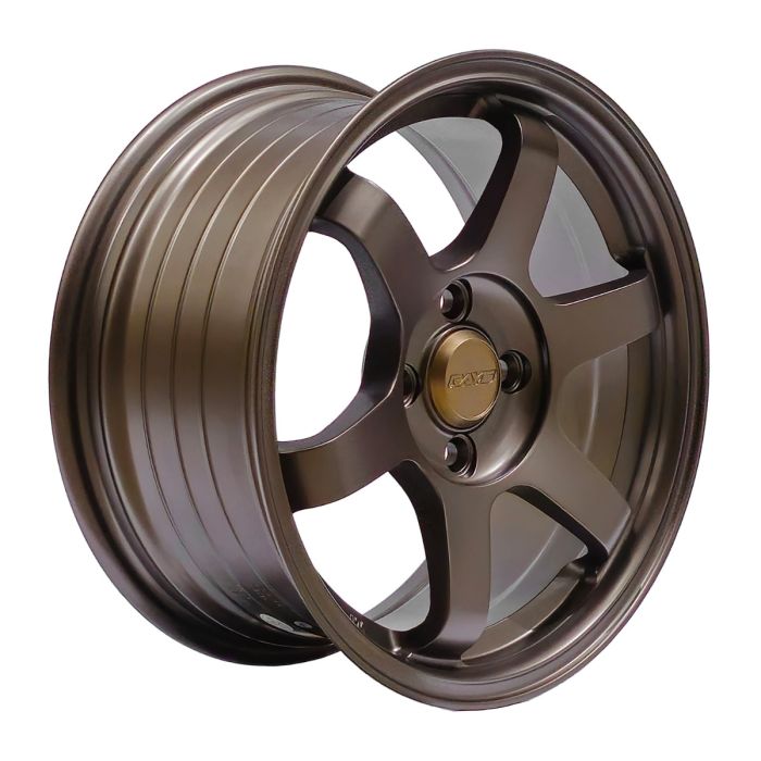 Juego de 4 llantas Volk Racing 15x7 · 4x100 · ET 38 · Bronce mate