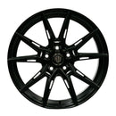 Juego de 4 llantas ZATRUC 18x8 · 5X108 · ET 35 · Negro mate